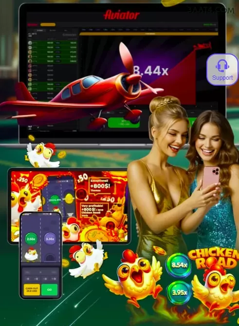Aplicativo móvel 3aa para iOS e Android